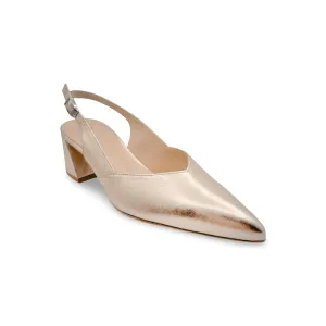 104611 Laura Gold Slingpump
