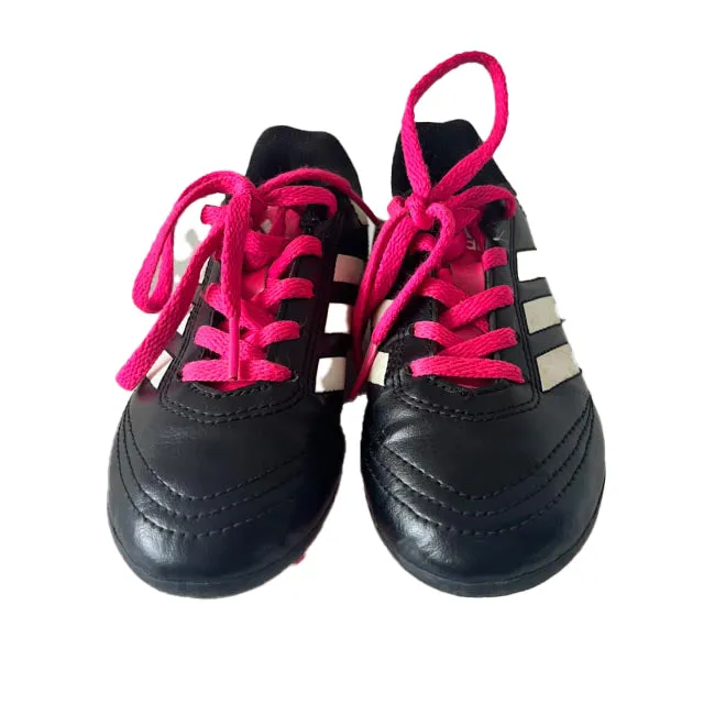 Adidas Girls Black | Pink Sneakers