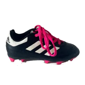 Adidas Girls Black | Pink Sneakers