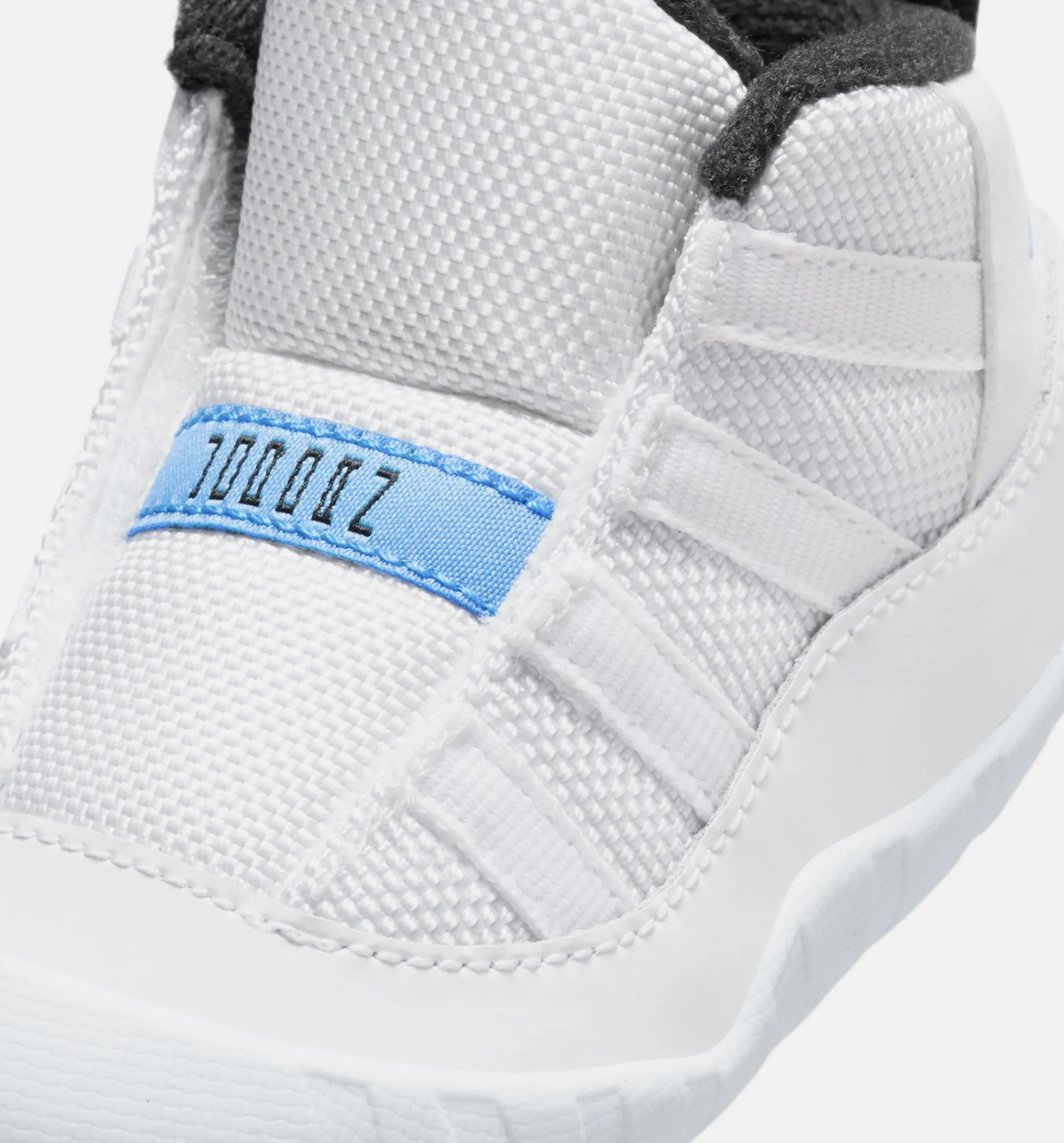 Air Jordan 11 Retro Legend Blue Infant Crib Bootie Lifestyle Shoe - White/Legend Blue/Black Free Shipping