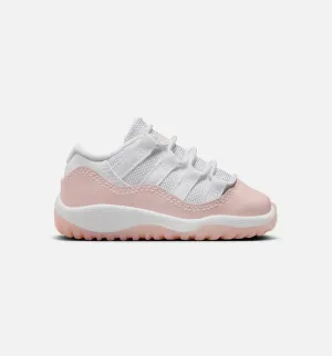 Air Jordan 11 Retro Low Legend Pink Infant Toddler Lifestyle Shoe - White/Legend Pink