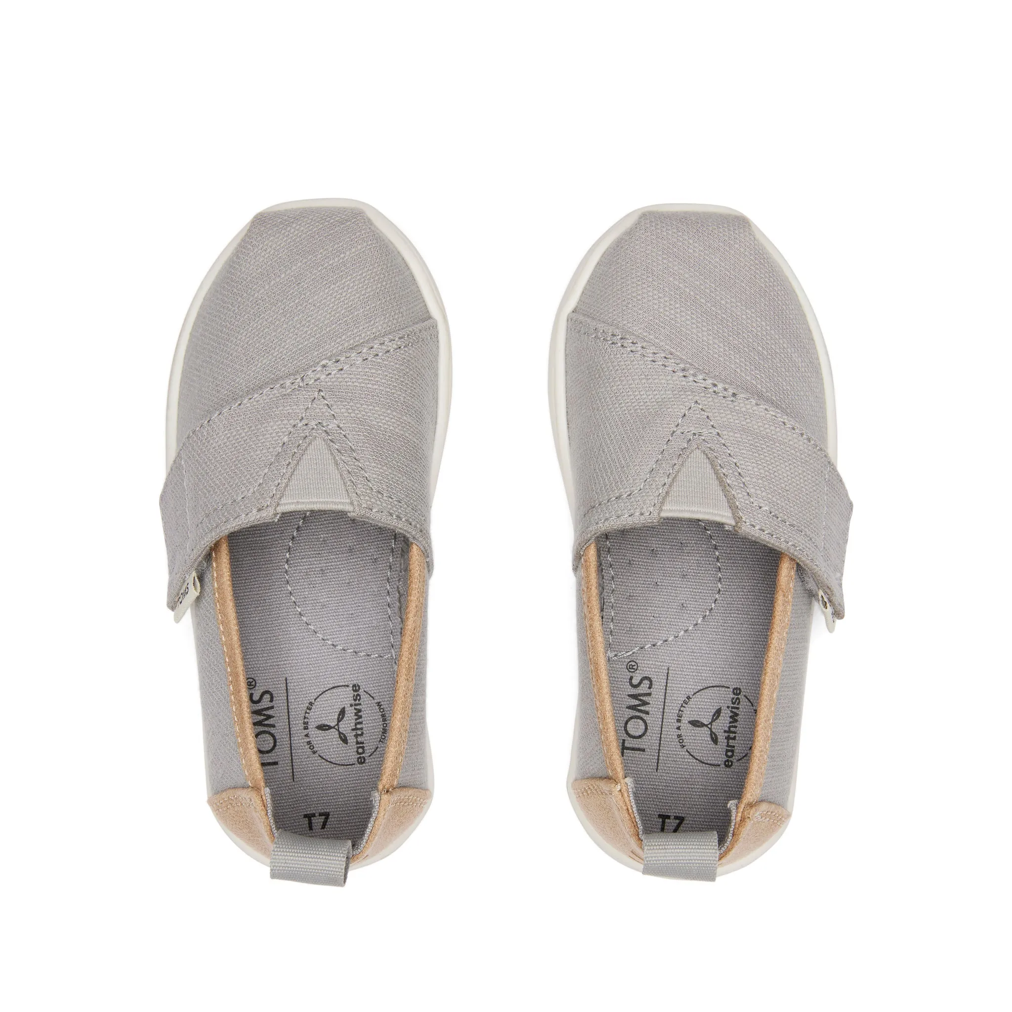 Alpargata Grey Woven Toddler Shoe