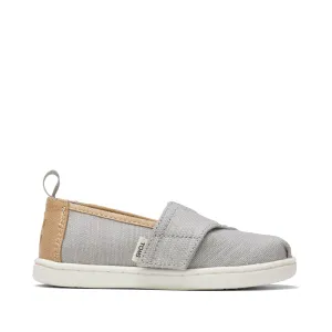 Alpargata Grey Woven Toddler Shoe