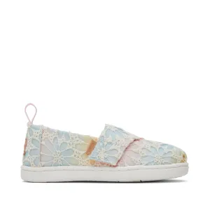 Alpargata Ombre Floral Lace Toddler Shoe