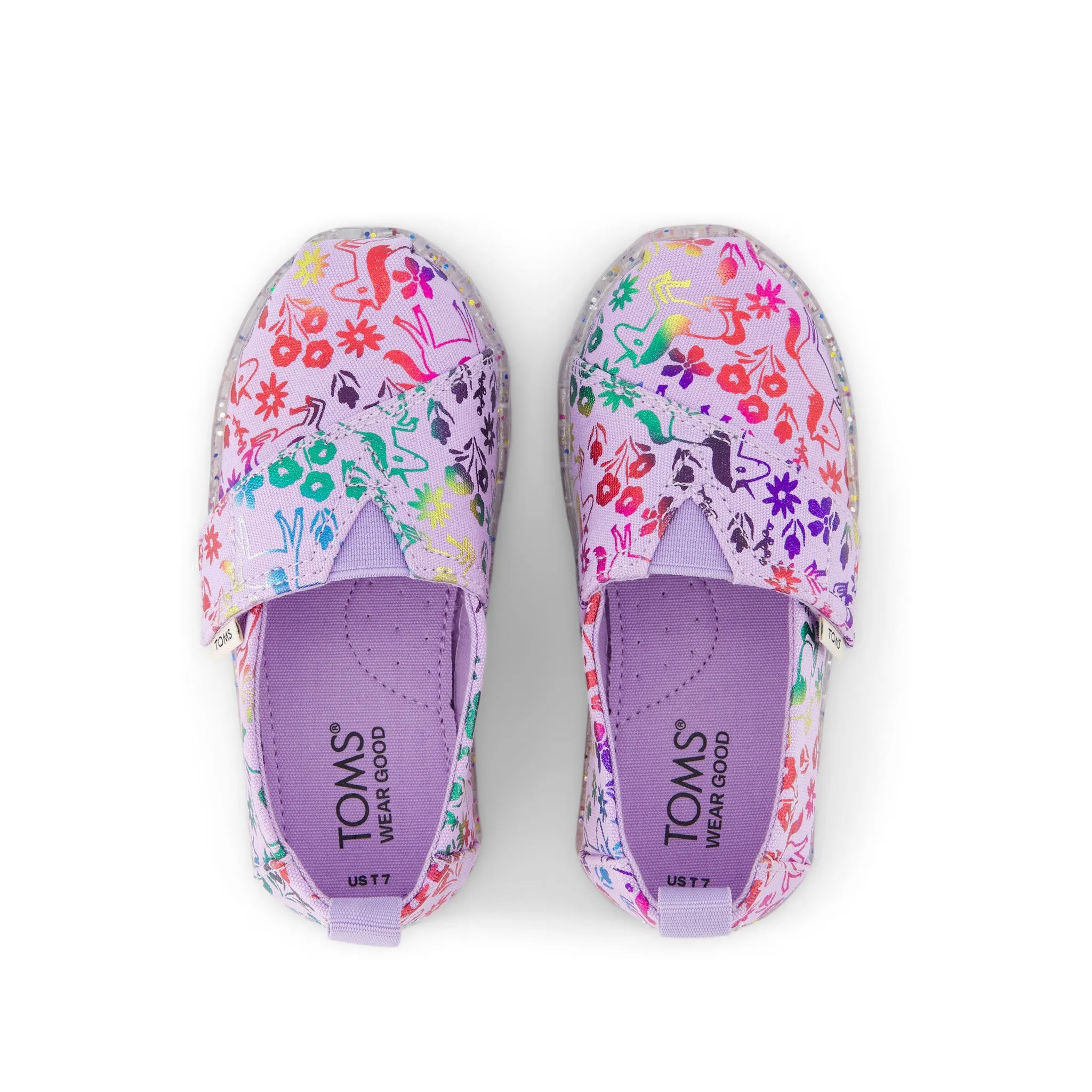 Alpargata Rainbow Unicorns Toddler Shoe