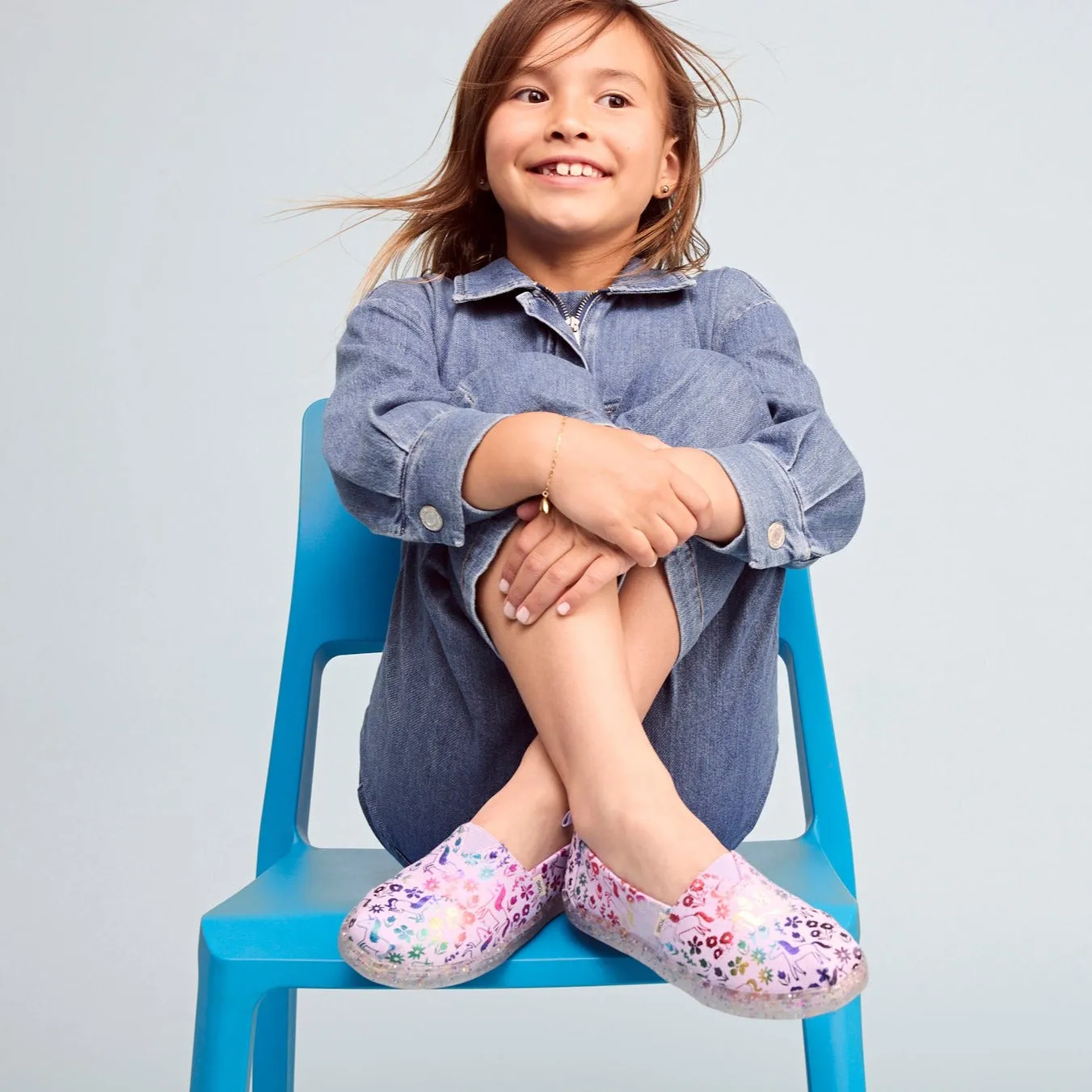 Alpargata Rainbow Unicorns Toddler Shoe