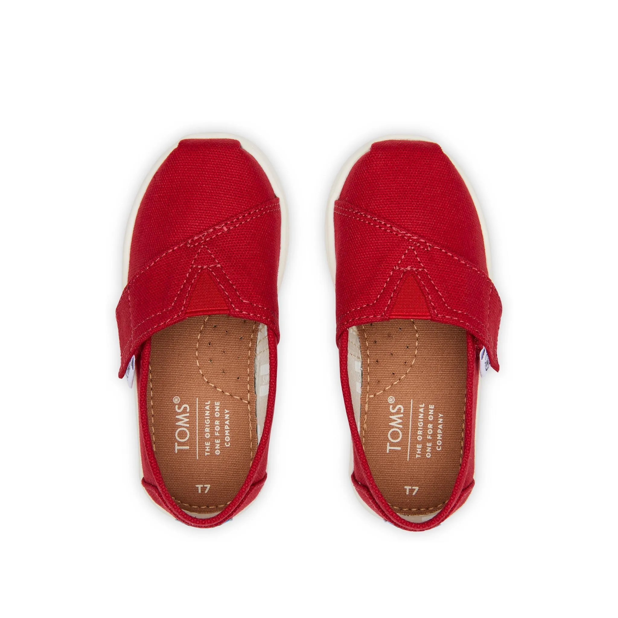 Alpargata Red Canvas Toddler Shoe