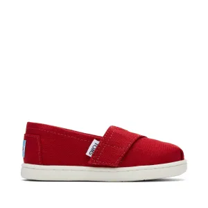 Alpargata Red Canvas Toddler Shoe