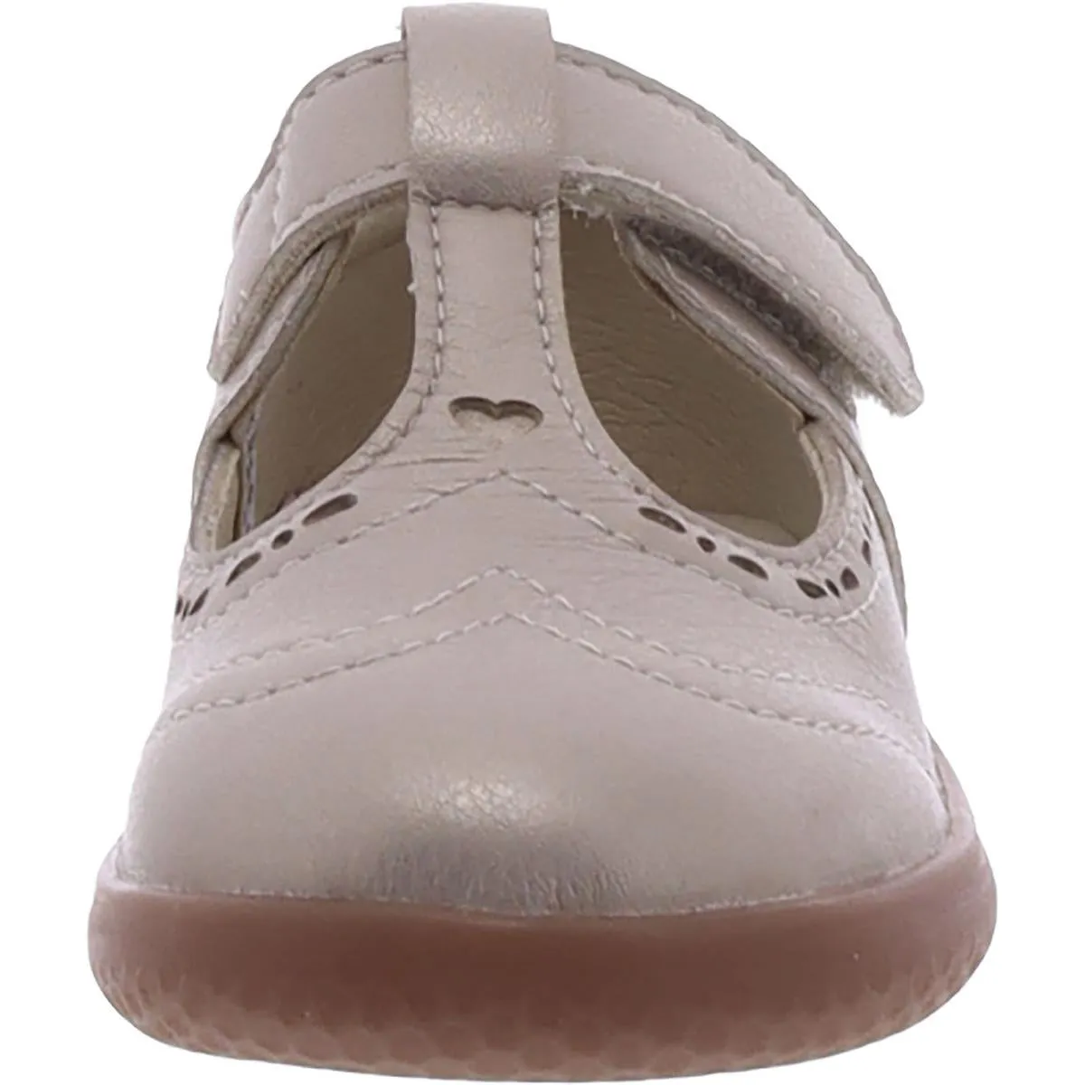 Amica Girls Faux Leather Wing Tip Mary Janes