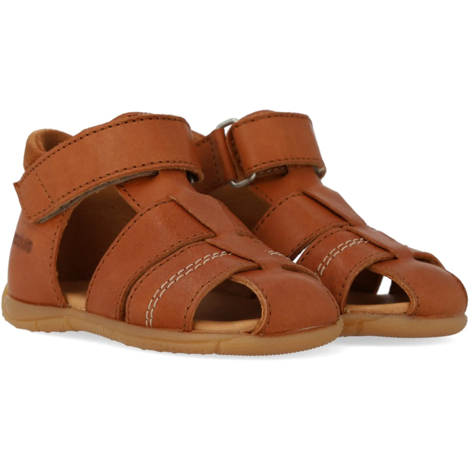 Angulus CAndnac Barnets Frste Sandal Med Kontraststikninger