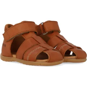 Angulus CAndnac Barnets Frste Sandal Med Kontraststikninger