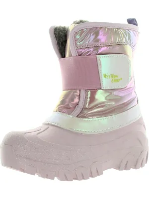 Baker Girls Little Kid Water Resistant Winter & Snow Boots