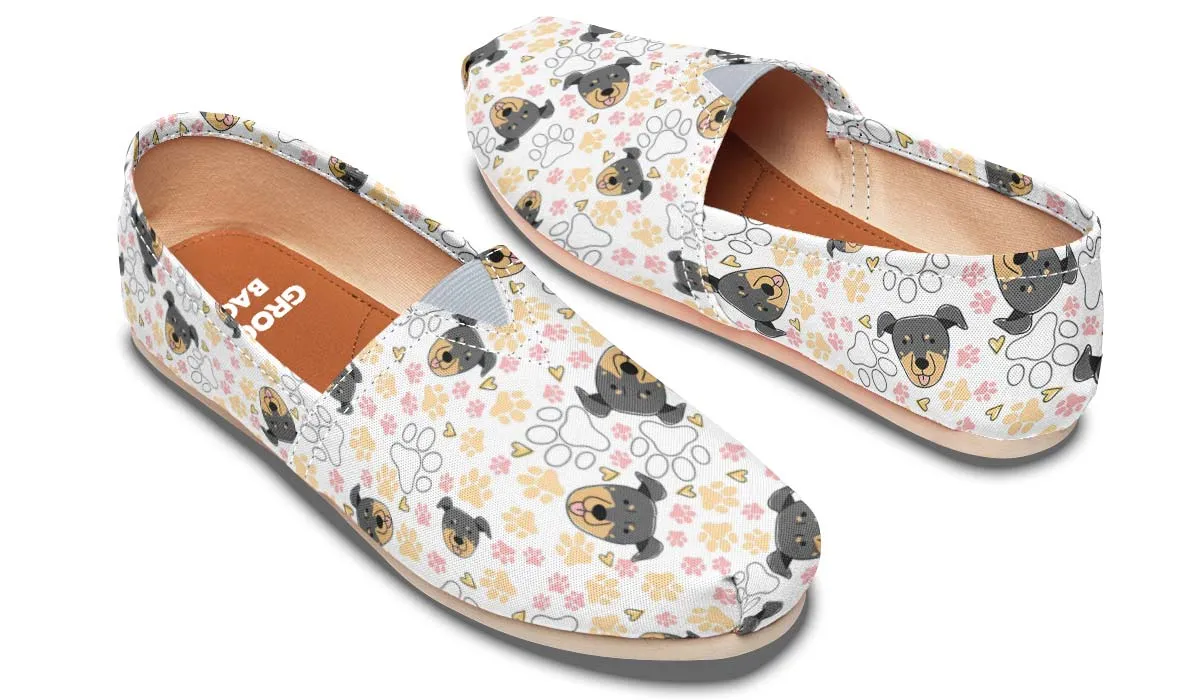Beauceron Puppy Pattern Casual Shoes