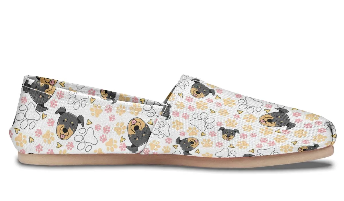 Beauceron Puppy Pattern Casual Shoes