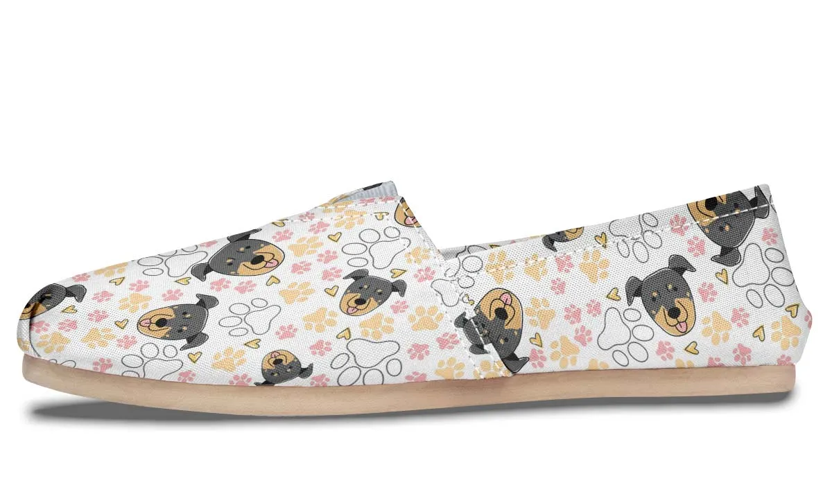 Beauceron Puppy Pattern Casual Shoes