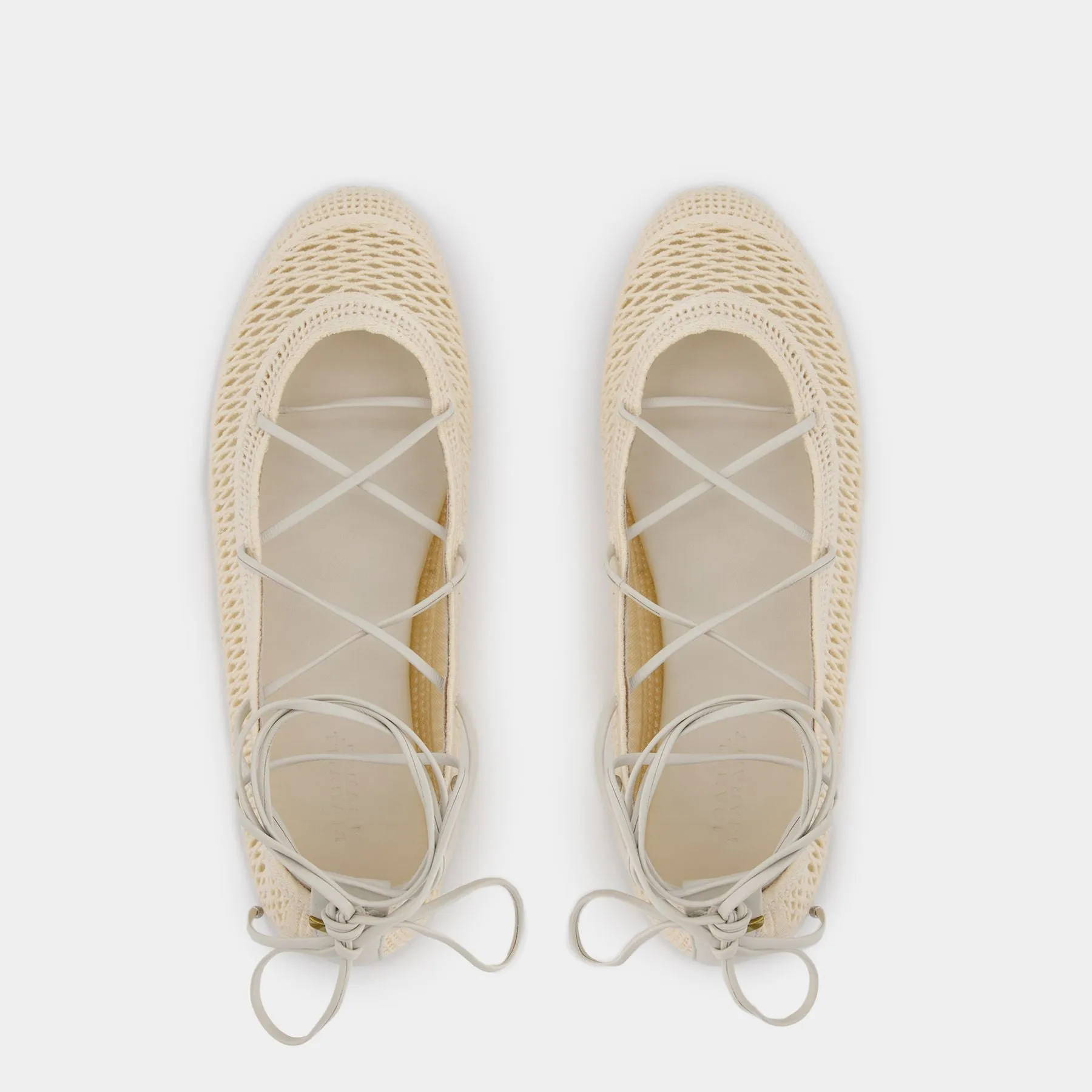 Belna Ballerinas - Isabel Marant - Cotton - Beige
