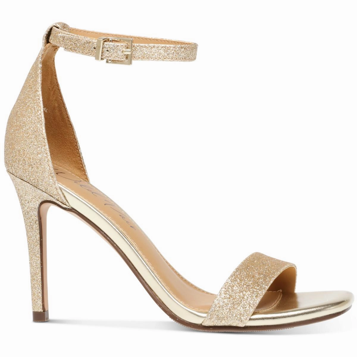 Bethie 2 Womens Glitter Man Made Heel Sandals