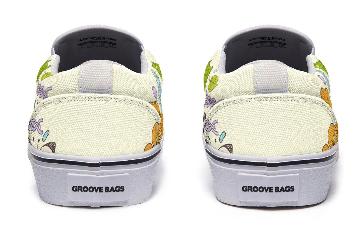 Biology Lovers Slip-On Shoes