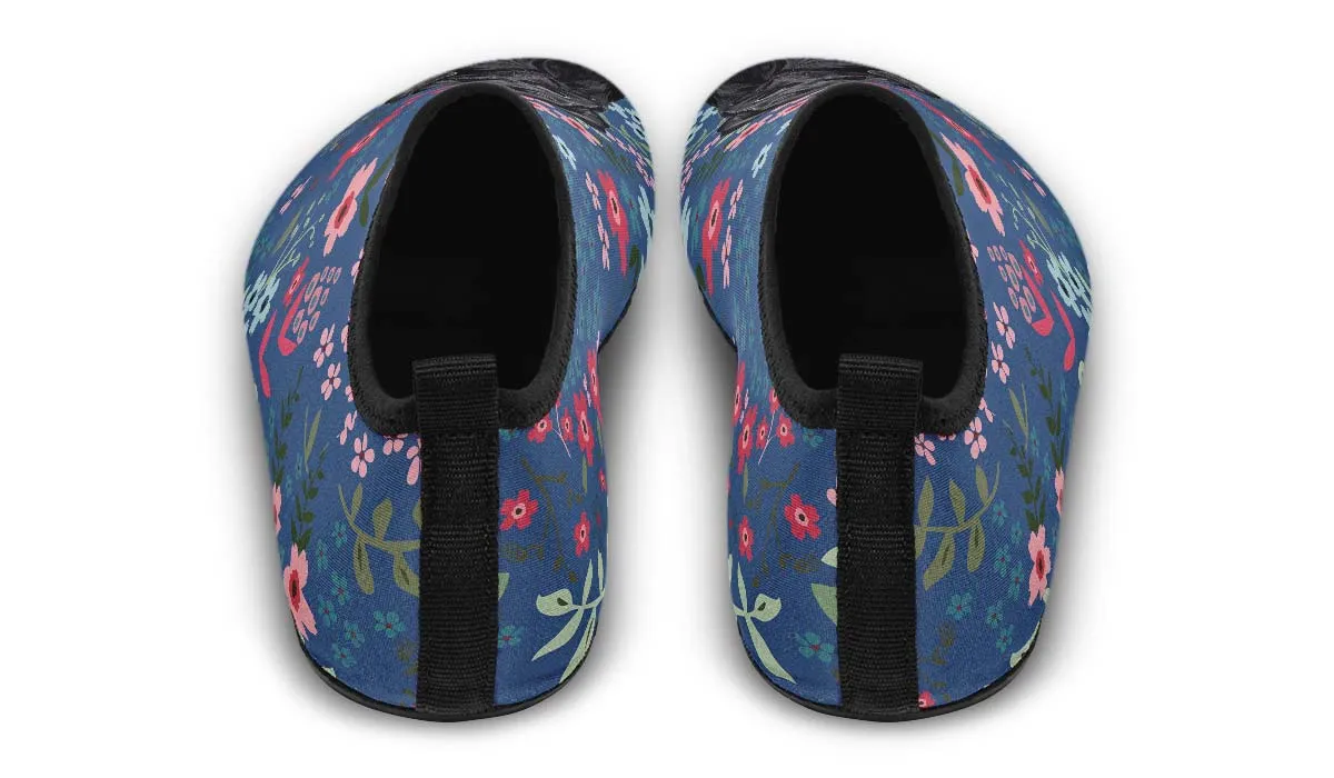 Black Lab Sweetheart Aqua Barefoot Shoes