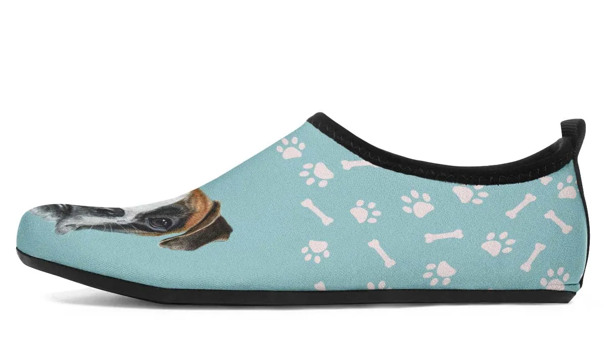 Boxer Puppy Aqua Barefoot Shoes