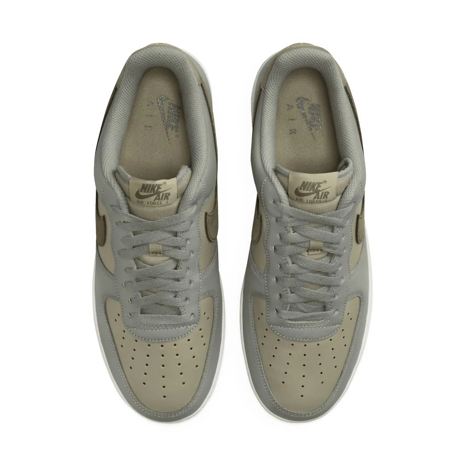 Boy's Air Force 1 Lv8 4 Gs Sneakers In Dark Stucco/medium Olive