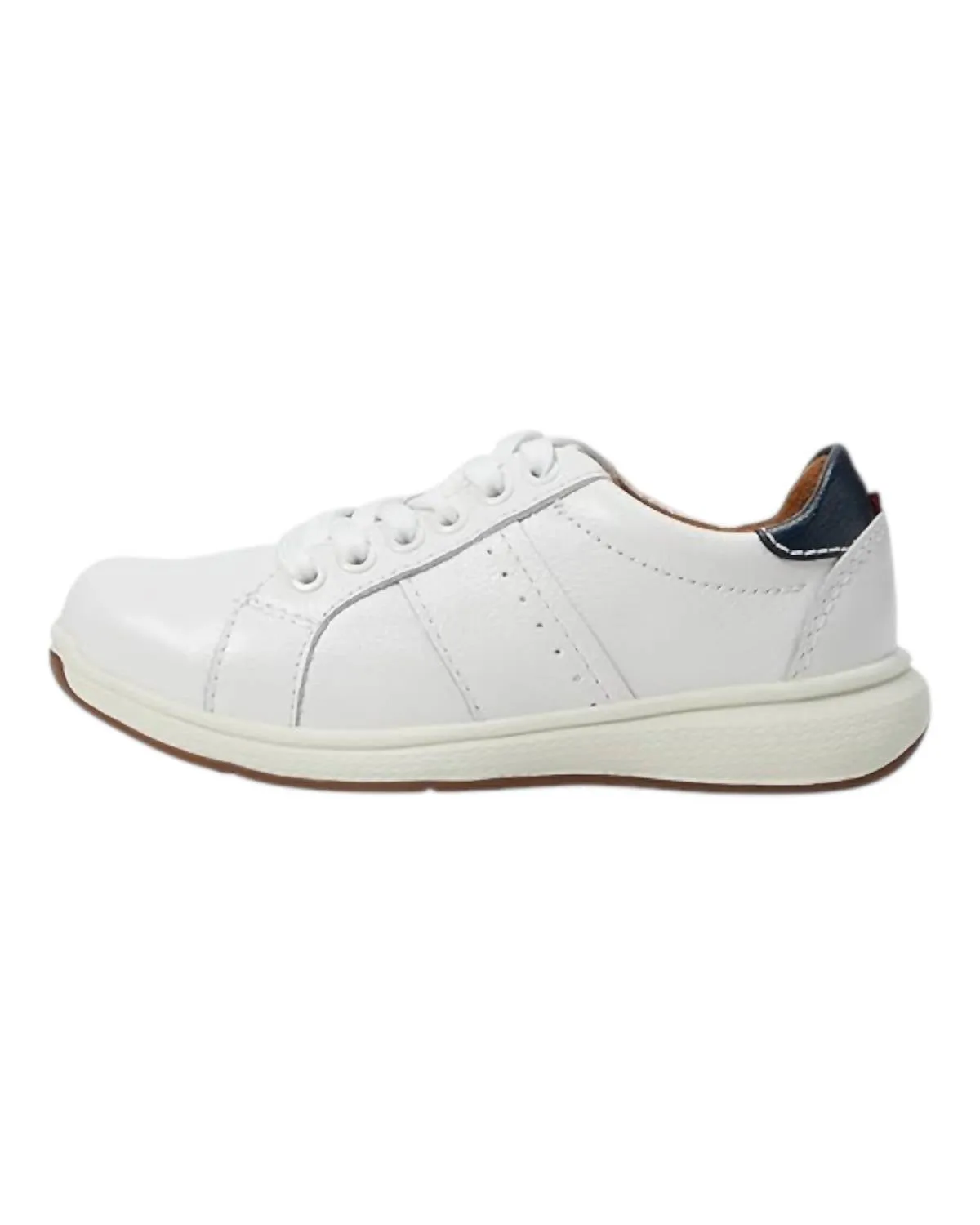 Boy's Great Lakes Lace To Toe Shoes In White
