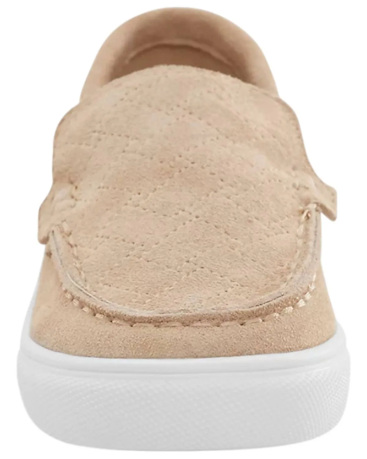 Boys Hugo Slip On Sneakers In Beige