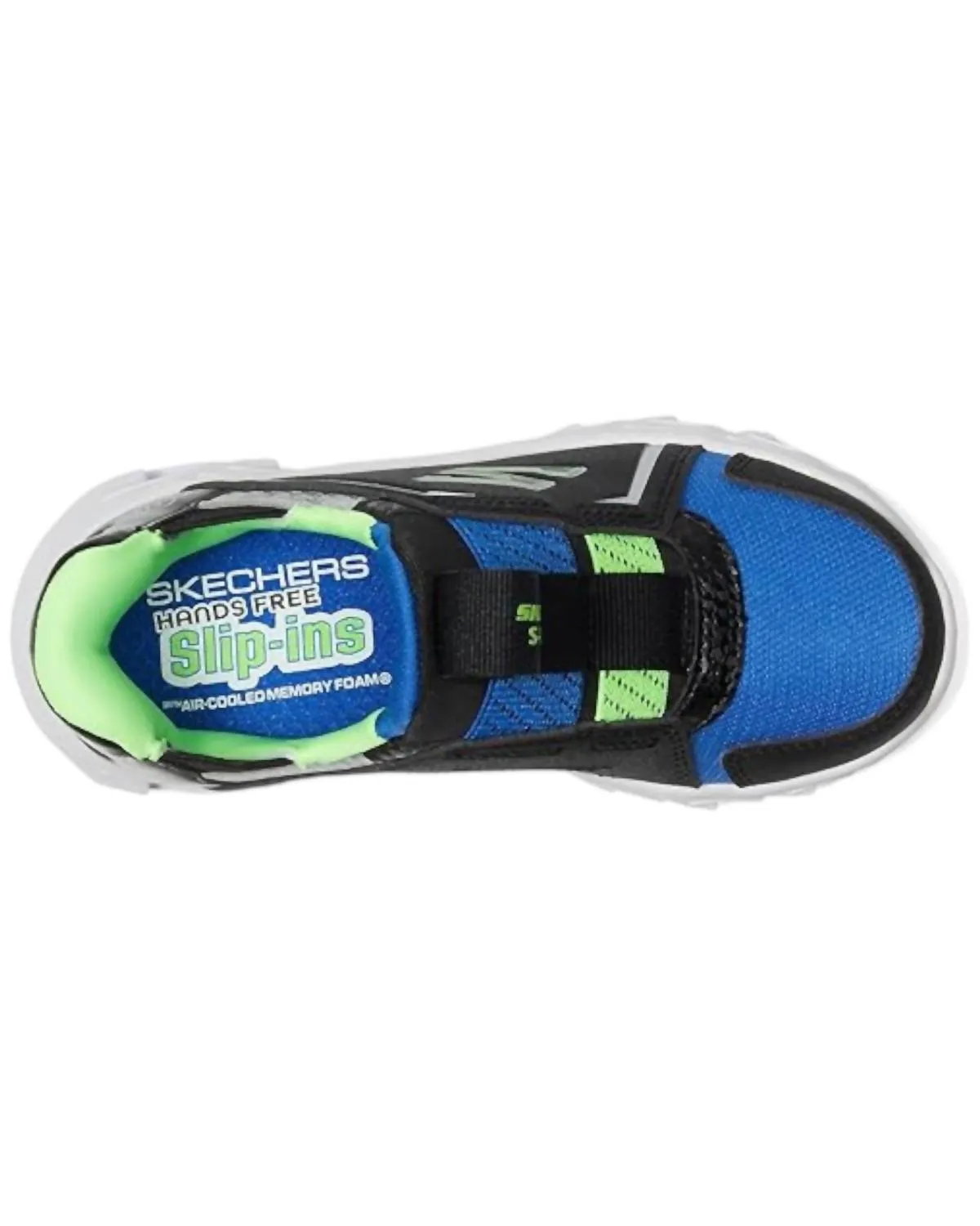 Boy's Hypno-Flash 2.0-Vexlux Sneakers In Blue/ Lime