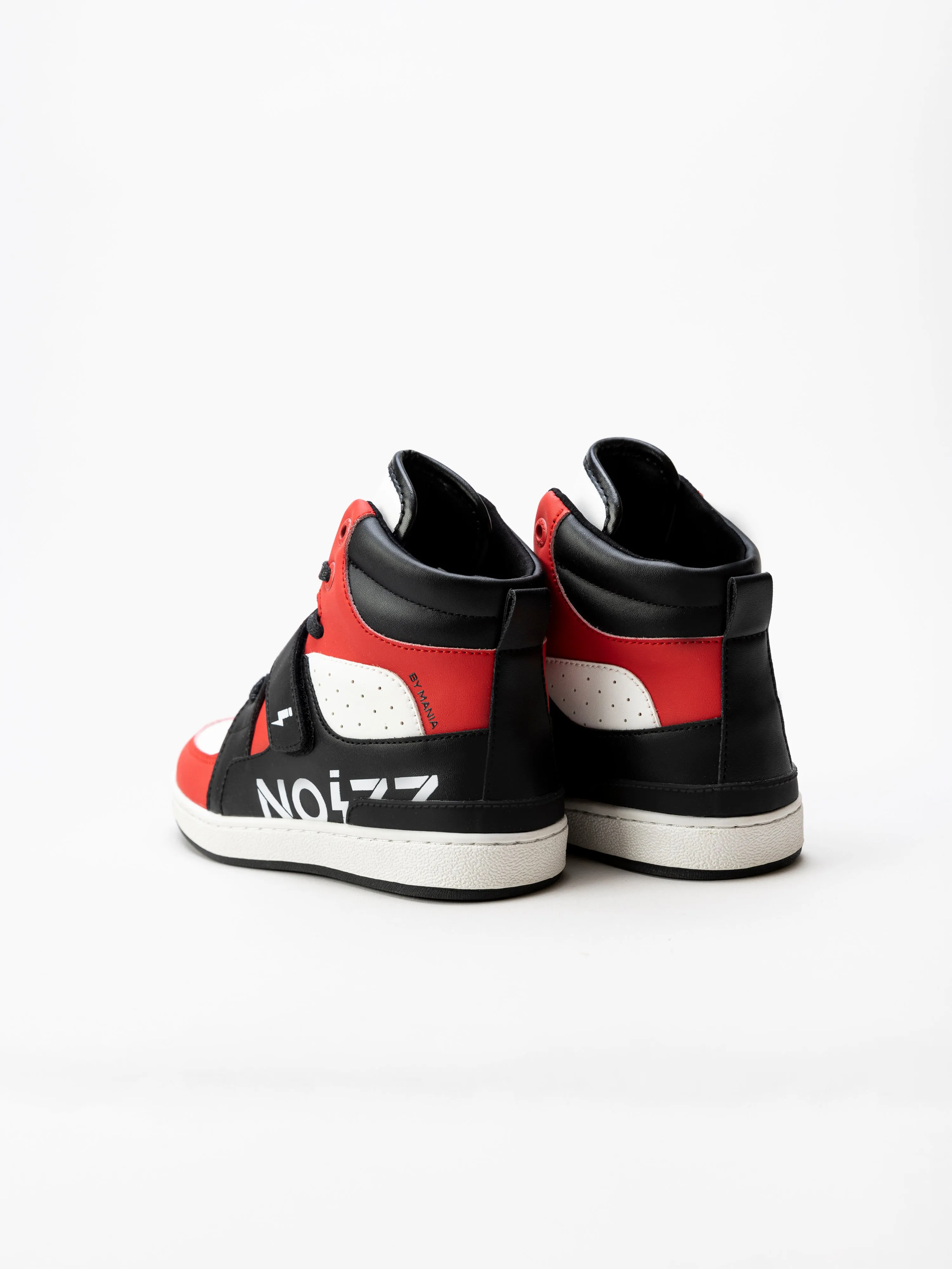 Boys Red and Black Sneakers