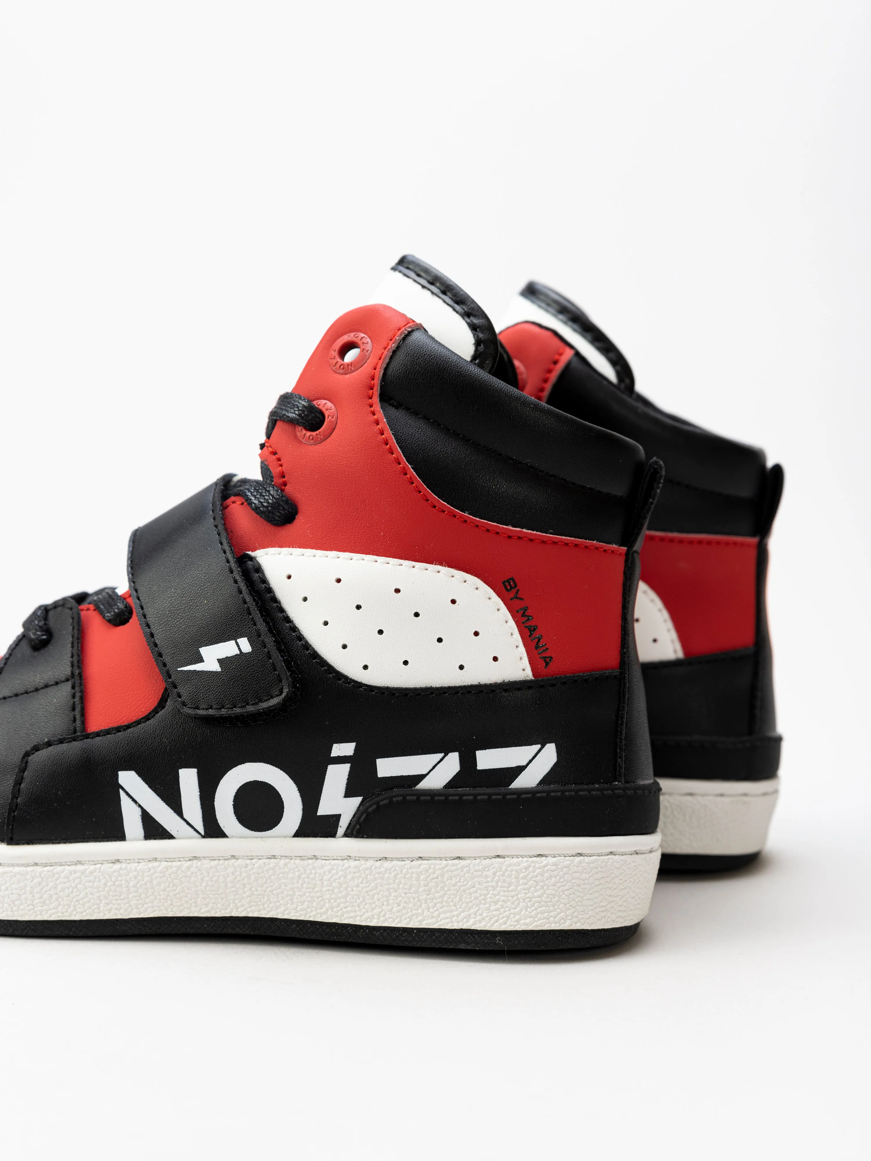 Boys Red and Black Sneakers