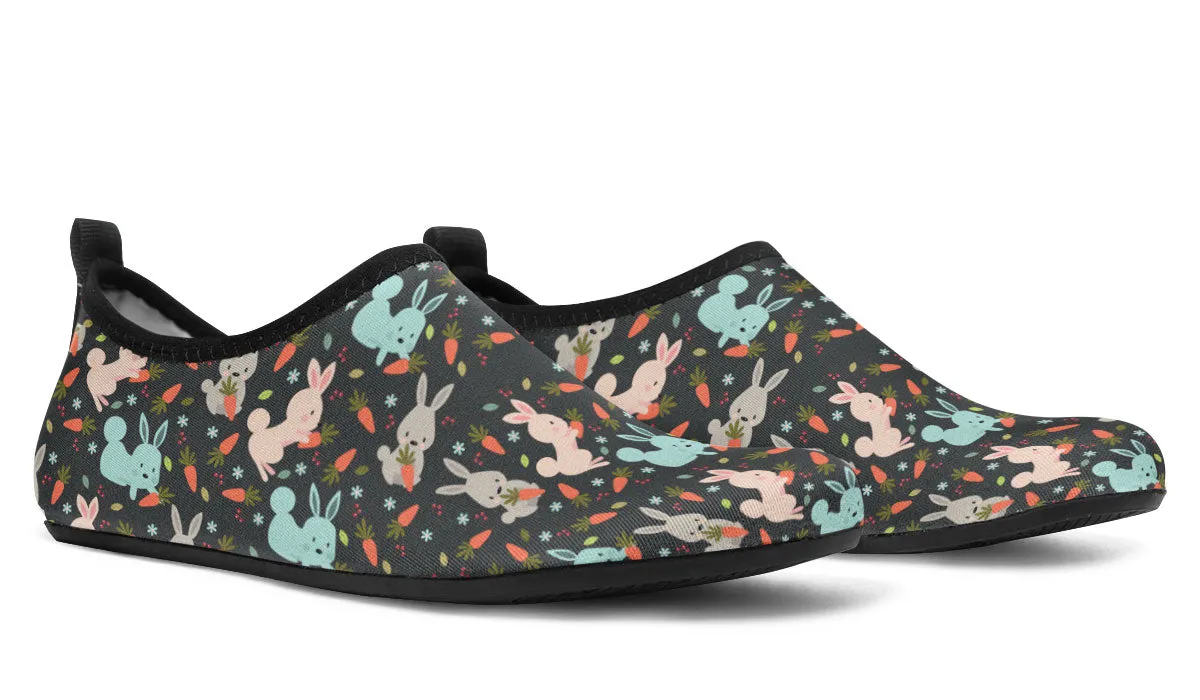 Bunny Rabbit Aqua Barefoot Shoes