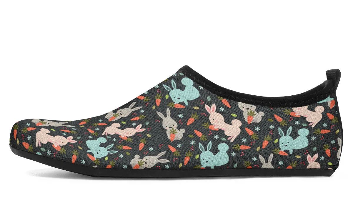 Bunny Rabbit Aqua Barefoot Shoes