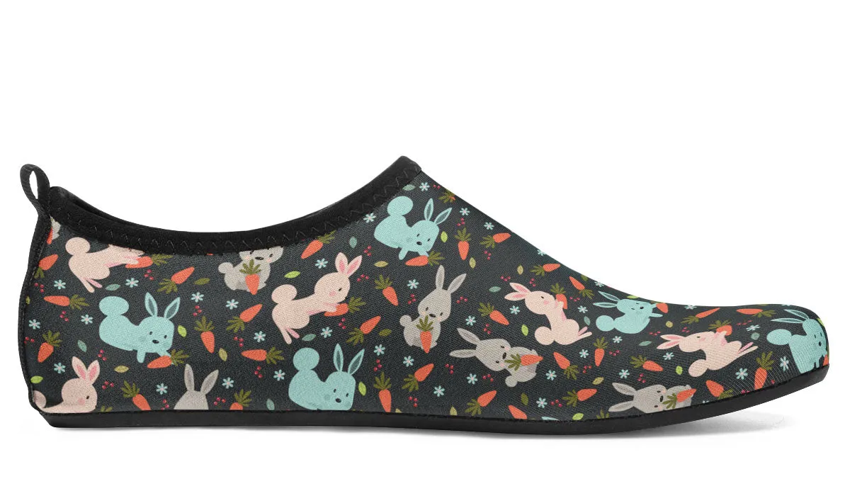 Bunny Rabbit Aqua Barefoot Shoes