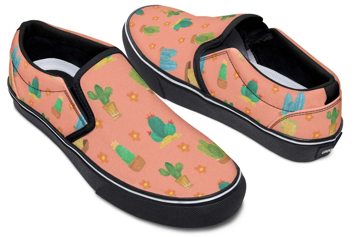 Cactus Variety Slip-On Shoes
