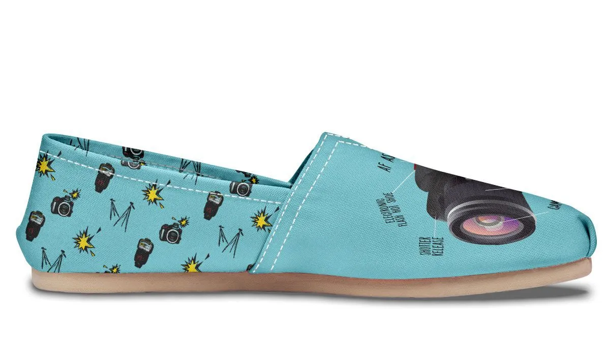 Camera Diagram Casual Shoes