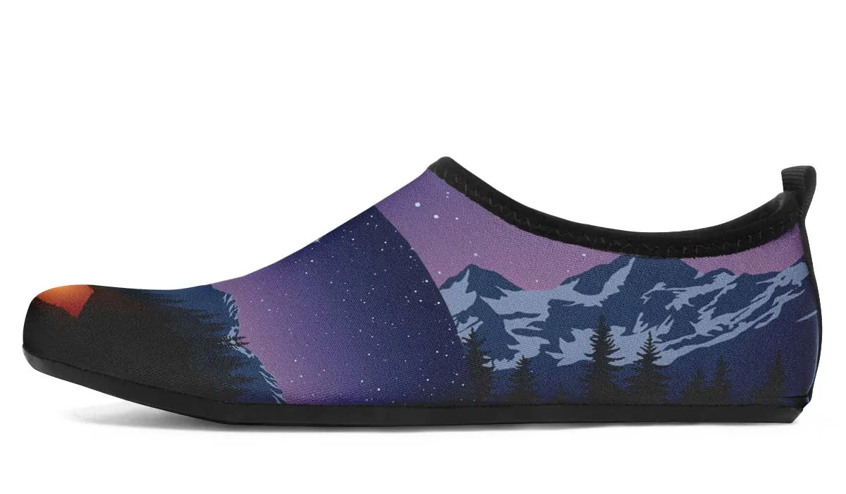 Camping Glow Aqua Barefoot Shoes