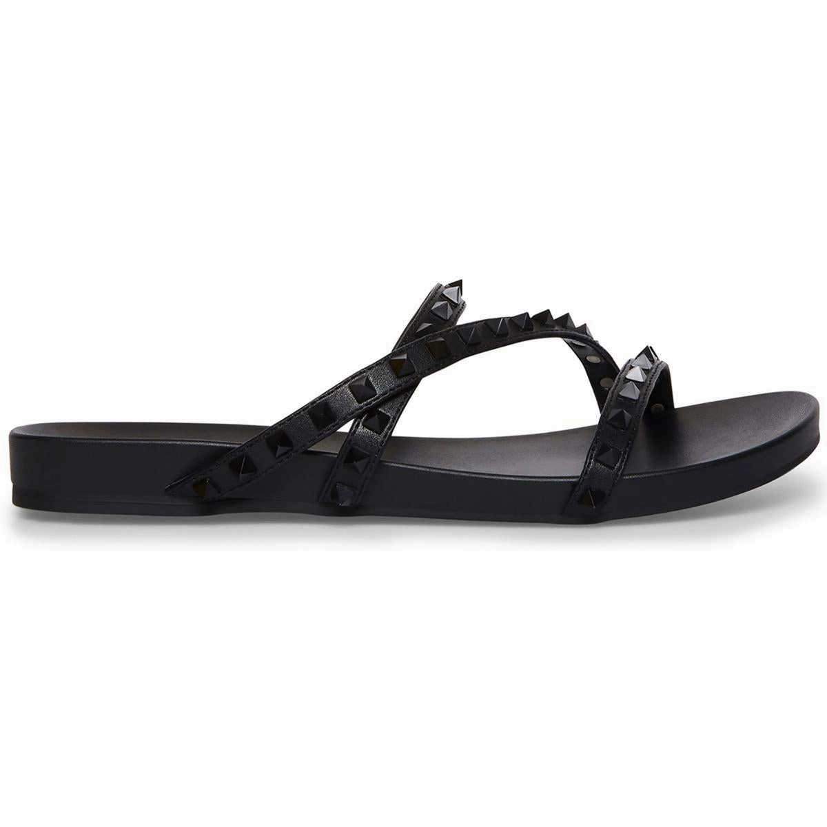 Candys Womens Strappy Studded Slide Sandals
