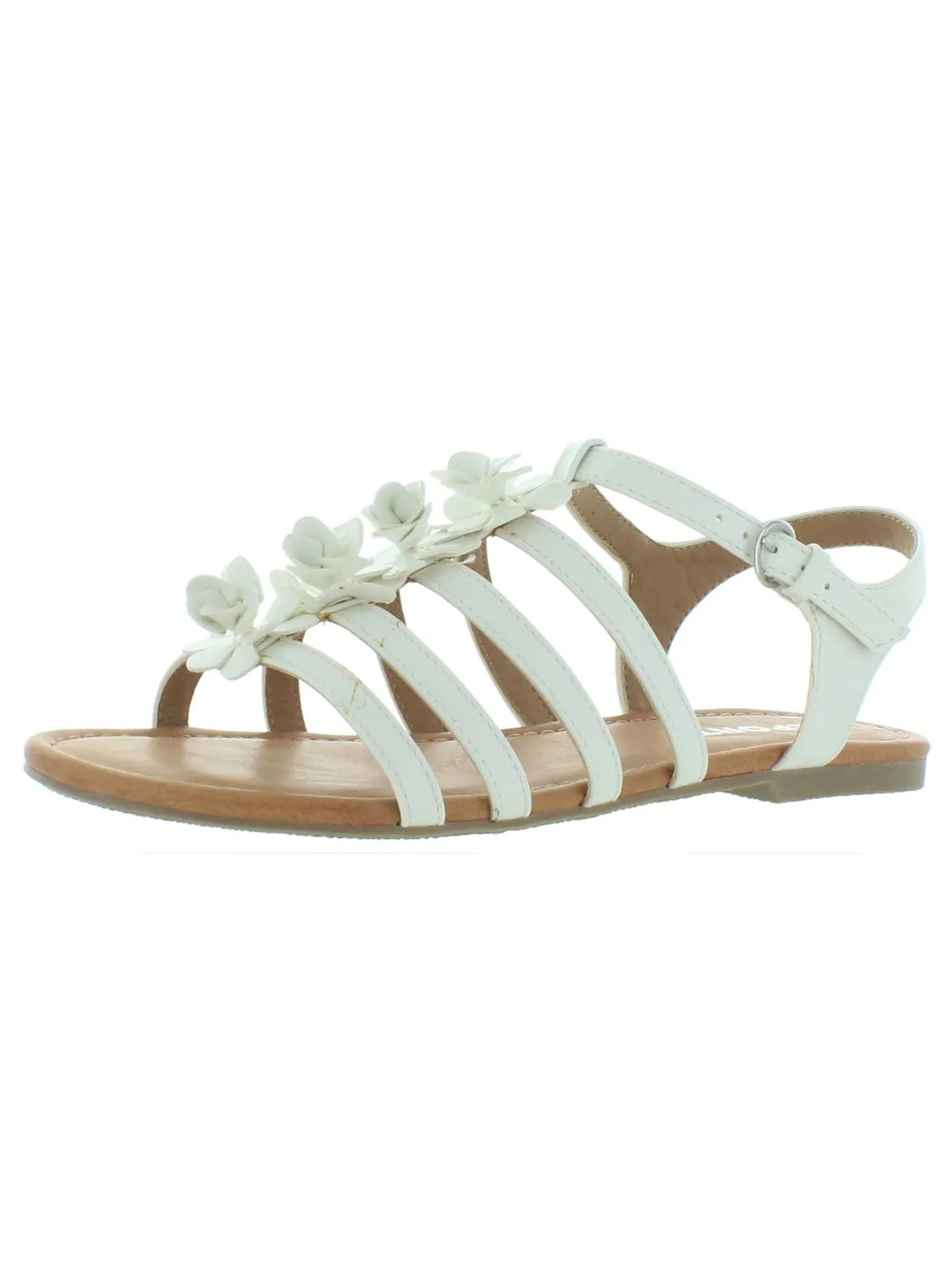 Carmenia Girls Strappy Slingback Flat Sandals