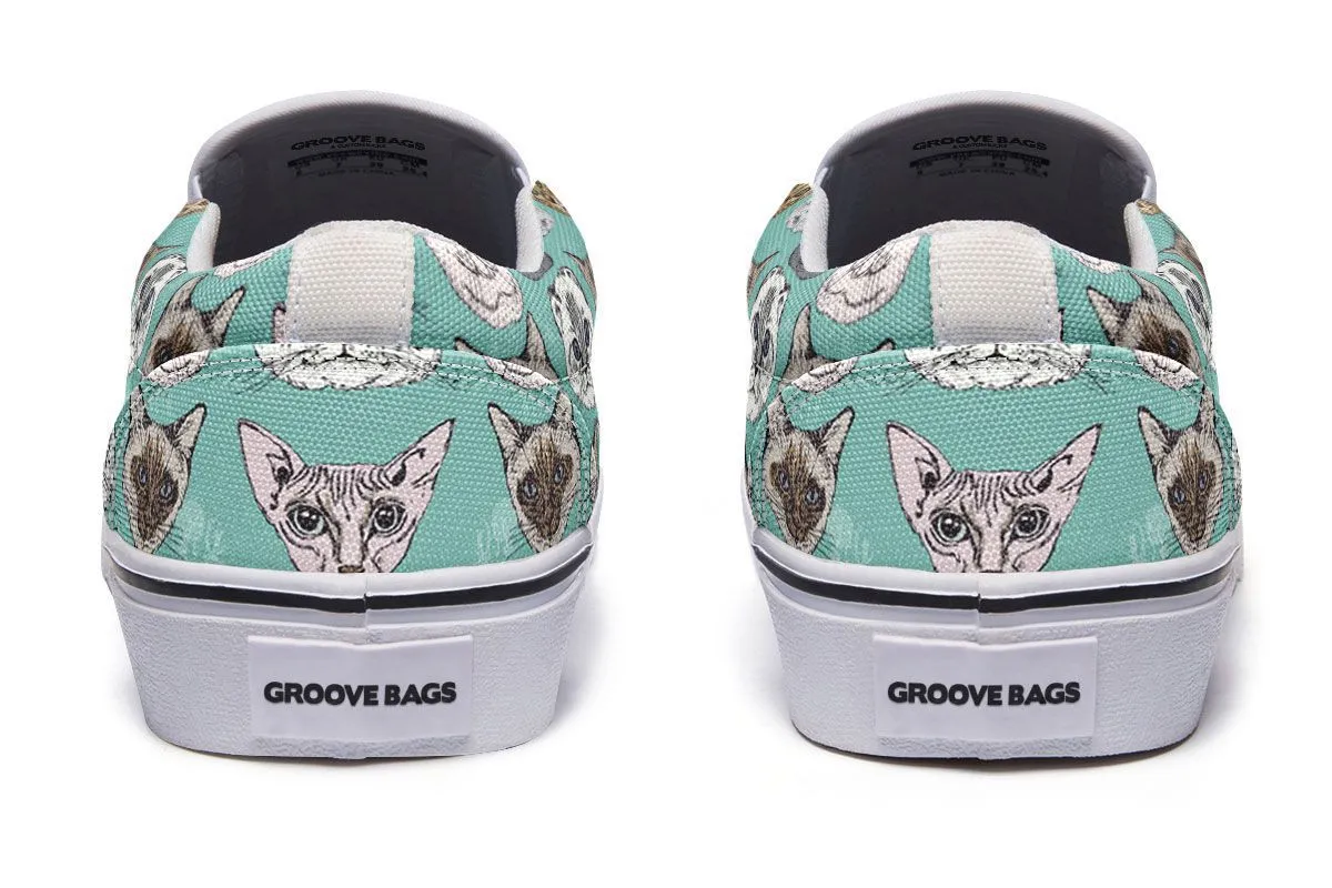 Cat Lady Slip-On Shoes