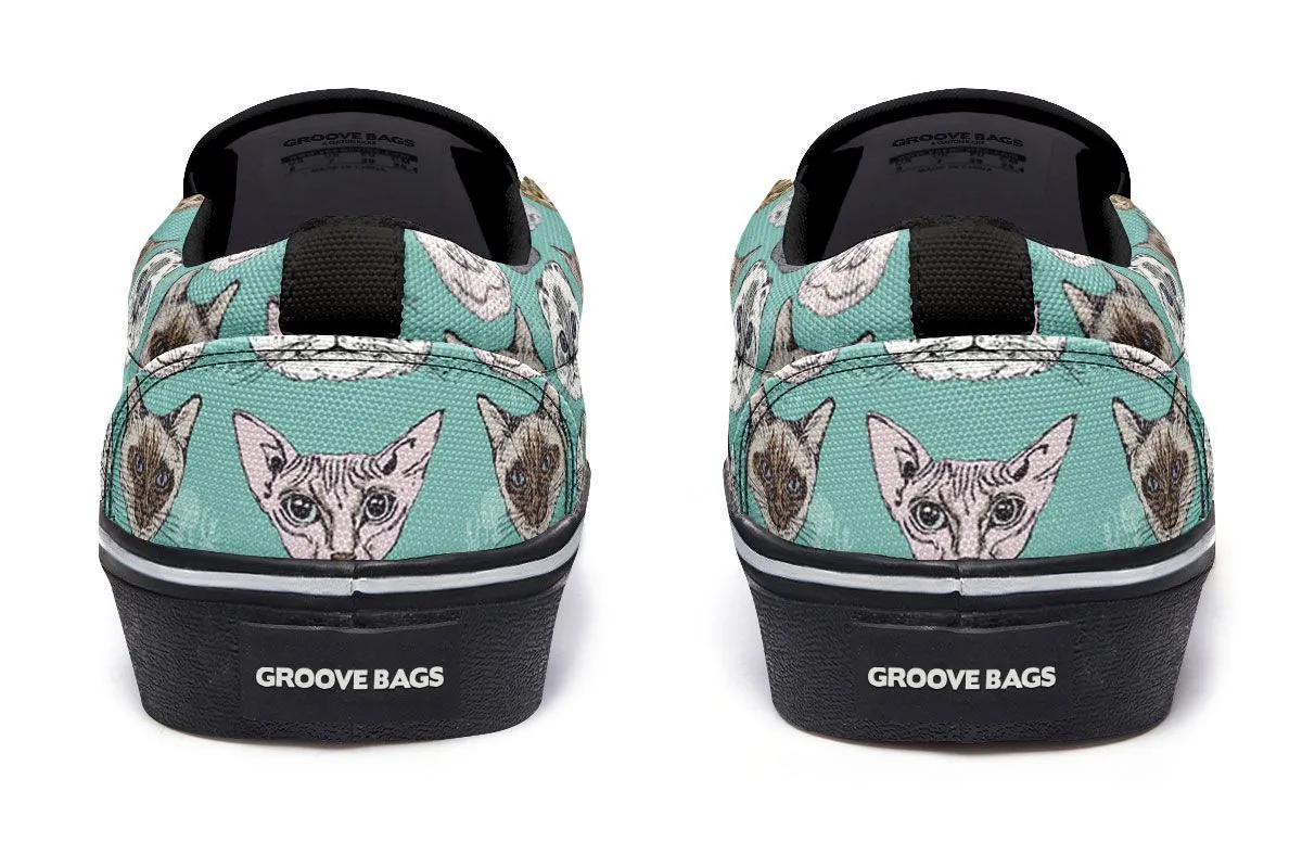 Cat Lady Slip-On Shoes