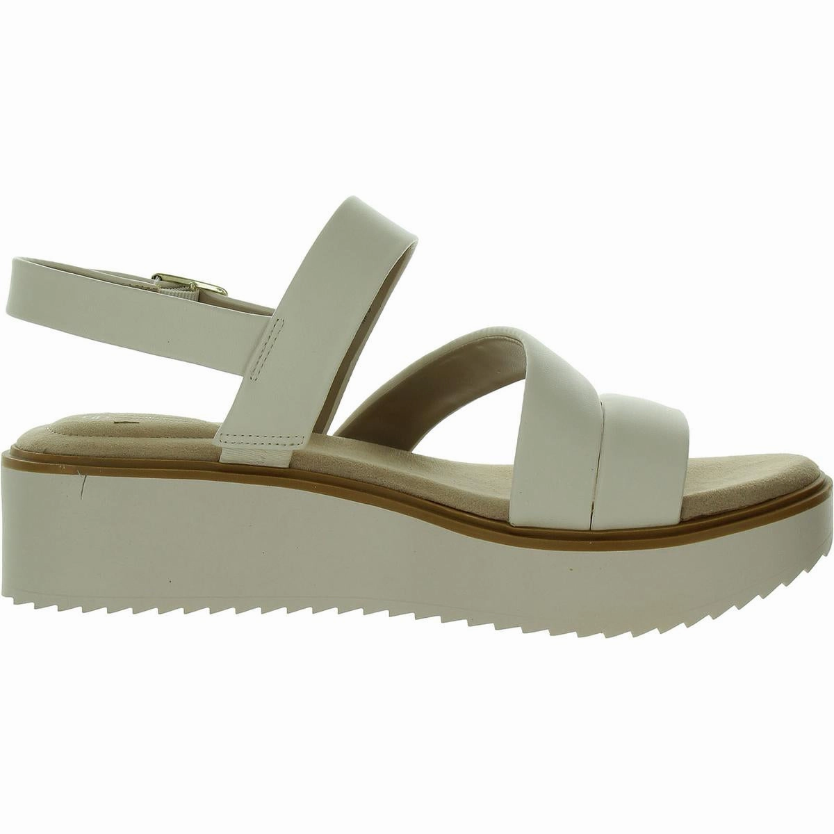 Cessey Womens Slip On Wedge Platform Sandals