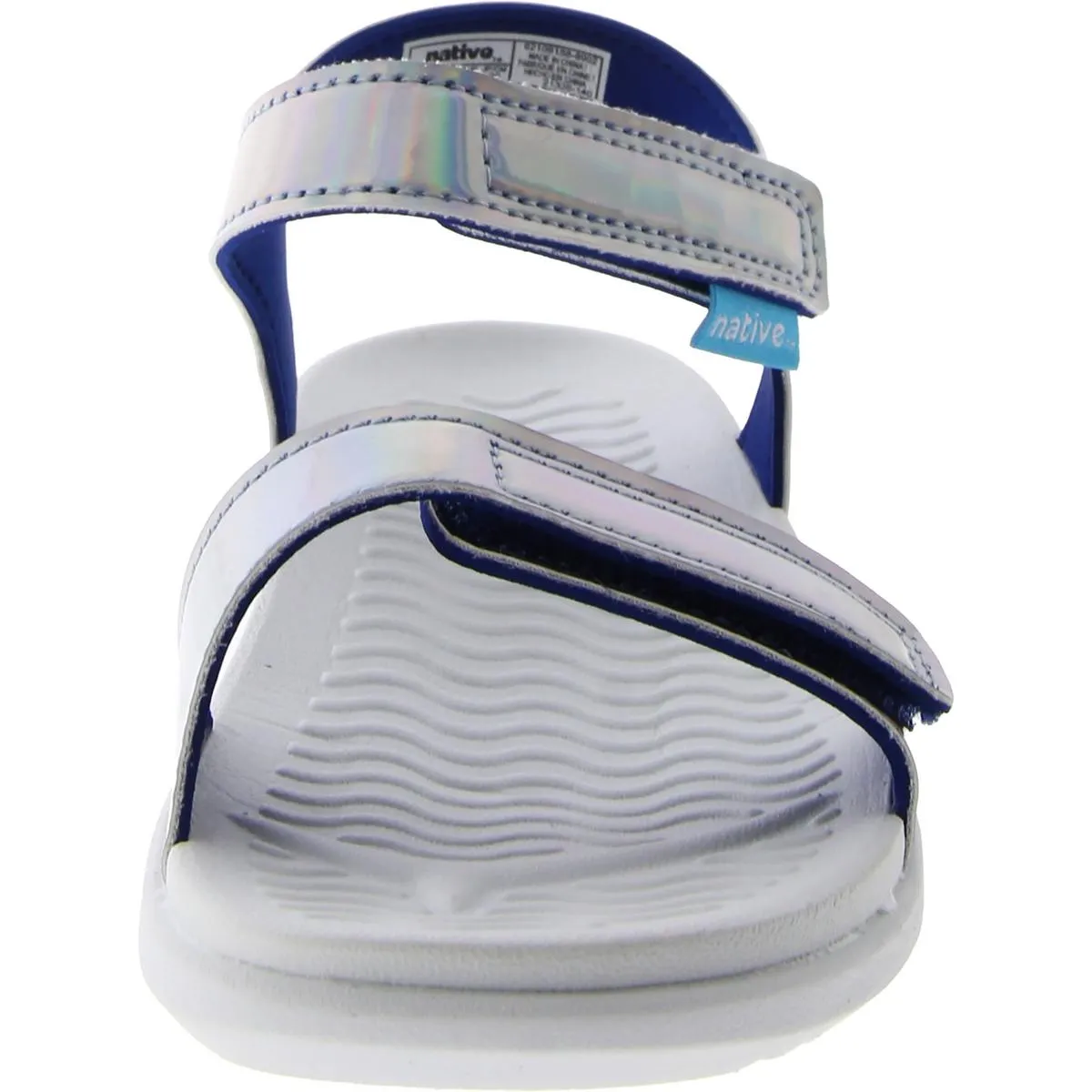 Charley Hologram Girls Little Kid Metallic Sport Sandals
