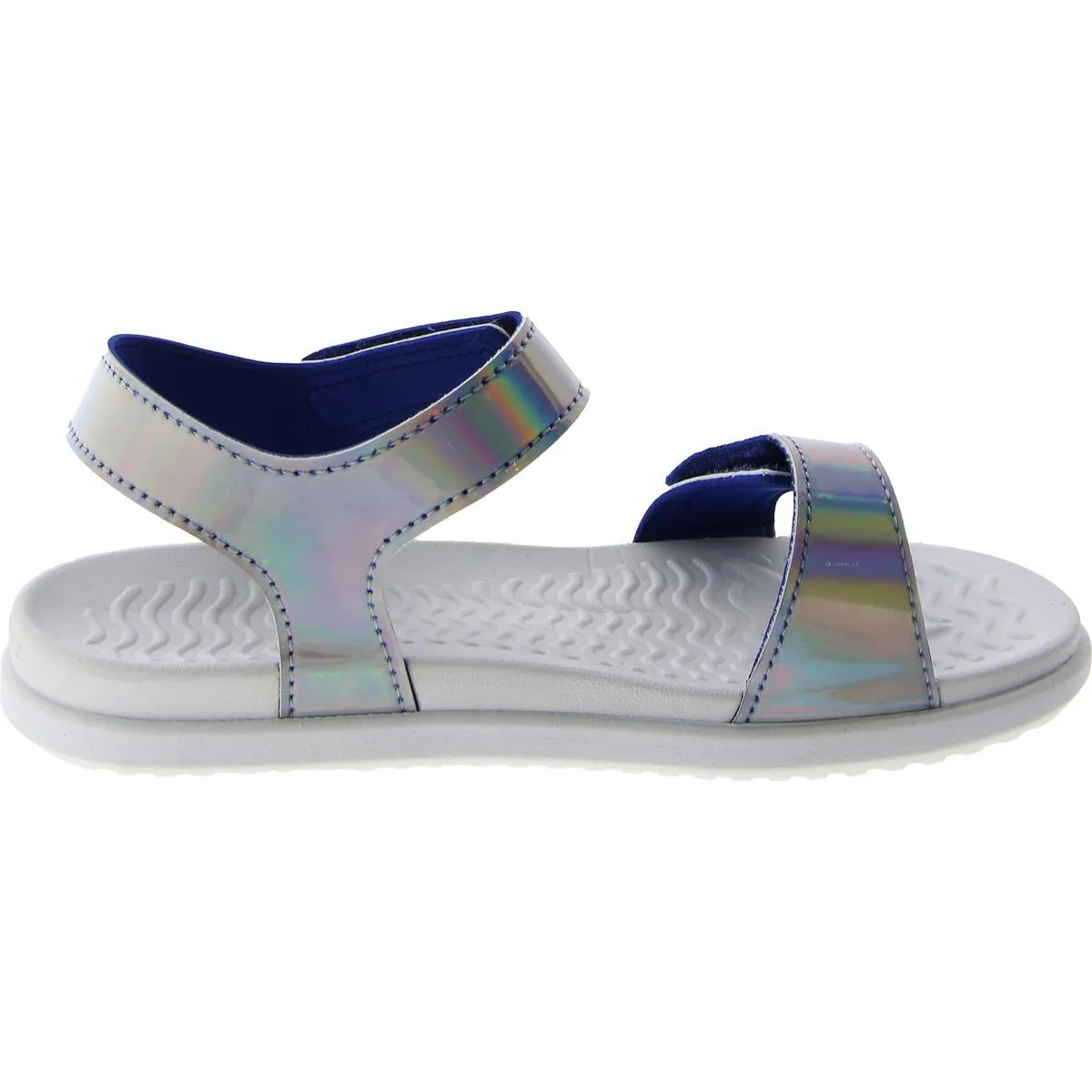 Charley Hologram Girls Little Kid Metallic Sport Sandals