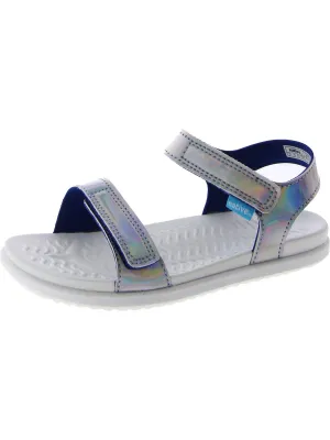 Charley Hologram Girls Little Kid Metallic Sport Sandals