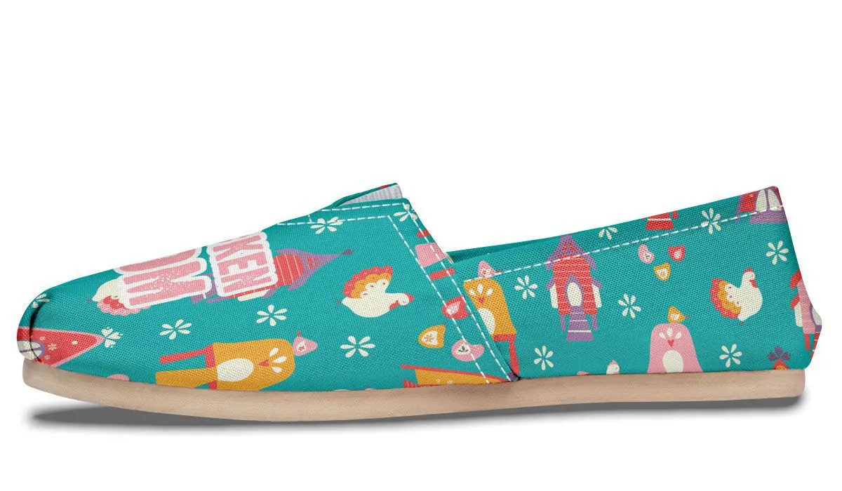 Chicken Mom Casual Shoes