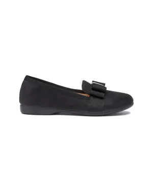 Childrenchic Bow Suede Loafer