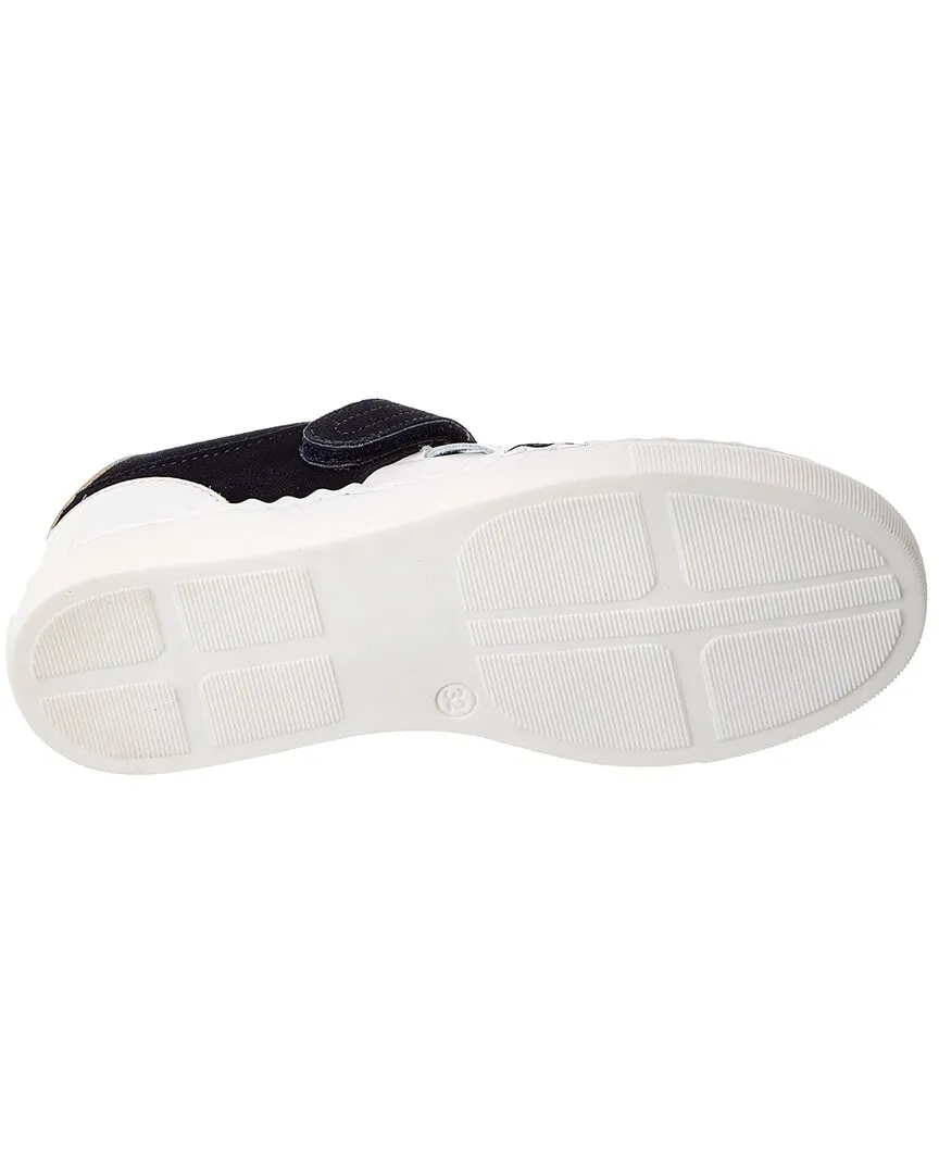 Chlo Suede & Leather Sneaker