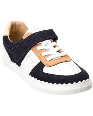 Chlo Suede & Leather Sneaker