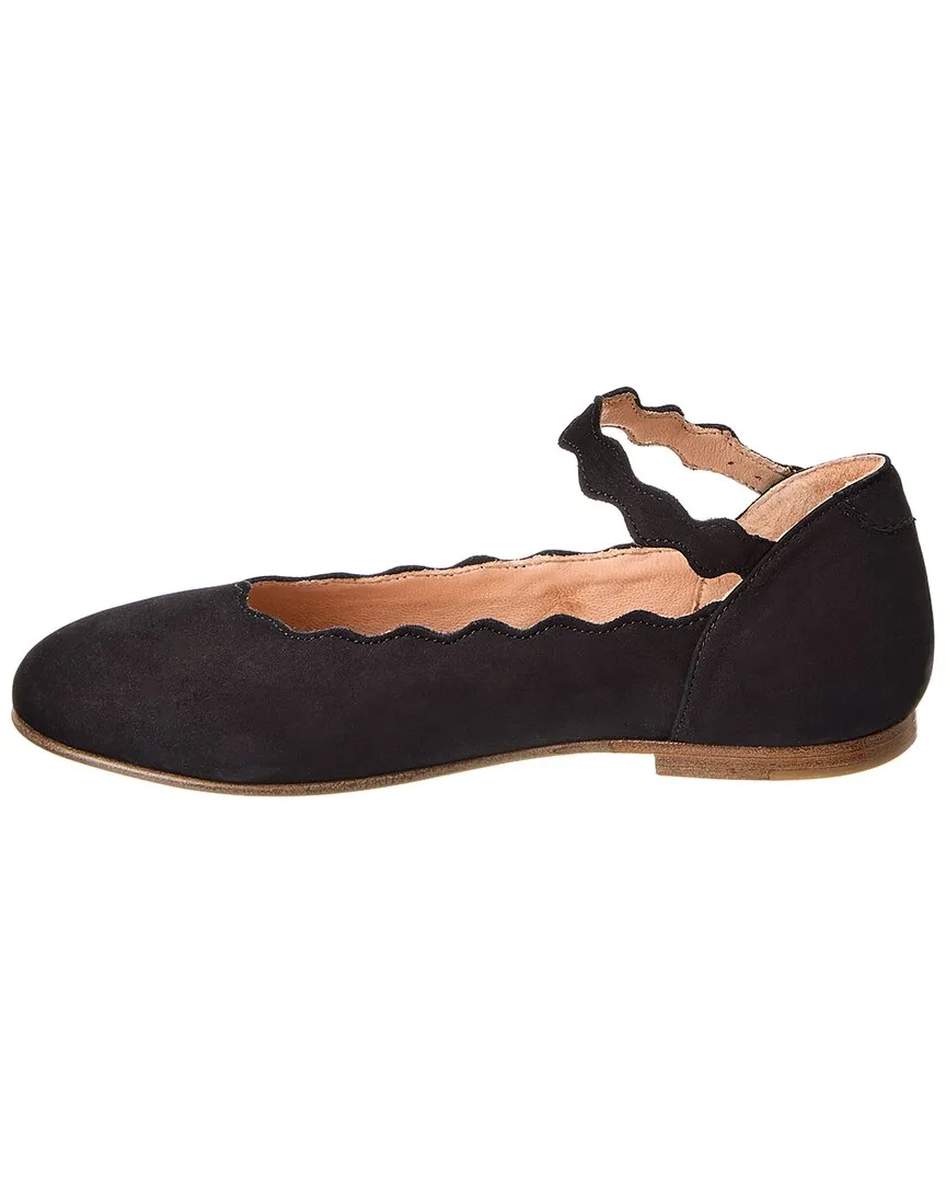 Chlo Suede Ballerina Flat