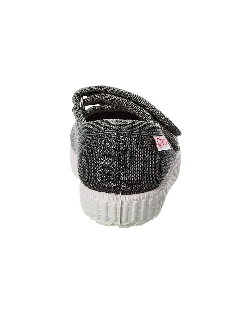 Cienta Mercedes Scractch Metalizado Canvas Sneaker